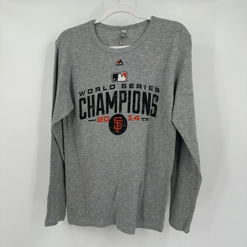Next Level Mens San Francisco Giants 2014 World Series Champions Thermal Size M